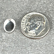 518S = Sterling Silver Oval Serrated Bezel Cup