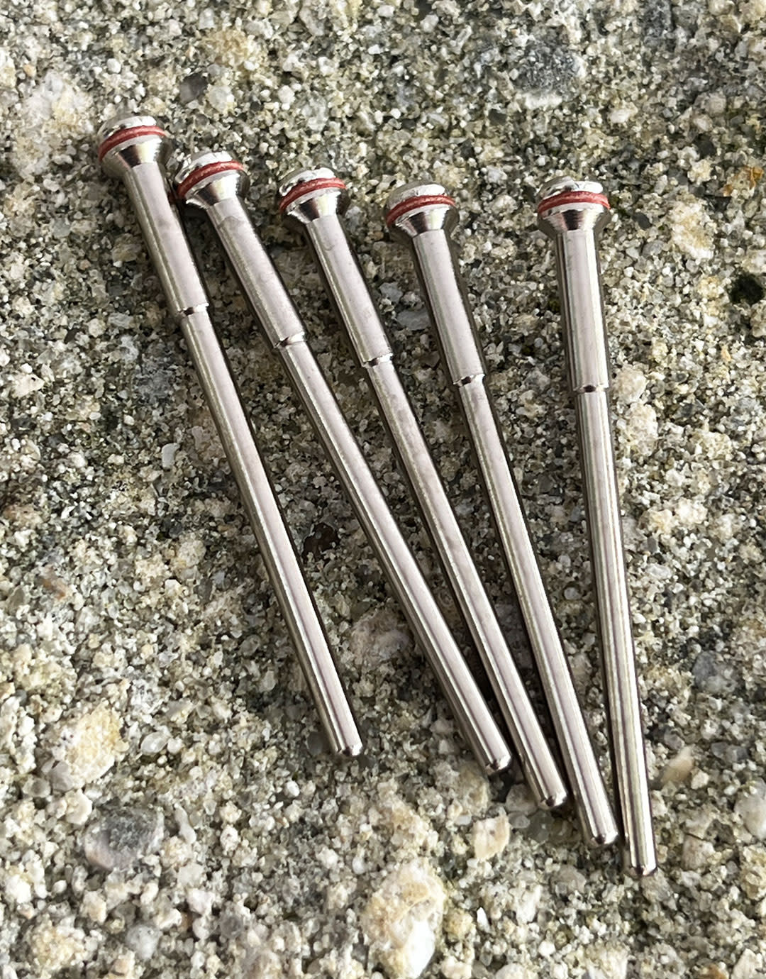 43.128 = Screw Top Reinforced Mandrel with 3/32" Shank (Pkg of 5)