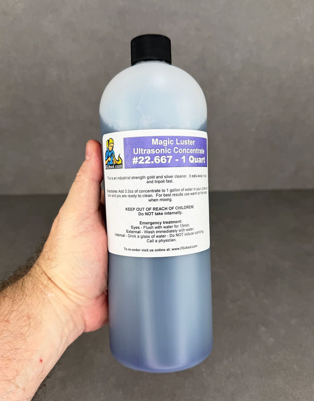 Magic Cast 22.667 = Magic Luster Ultrasonic Cleaning Solution (1Qt)