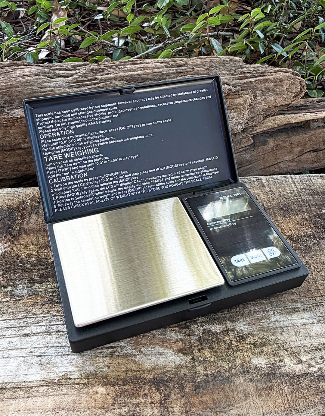 SC9715 = Pocket Scale 500gram x 0.1g with Lid