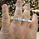 GemOro GA196 = Multisizer White Plastic Finger Gauge Strip (Pkg of 5)