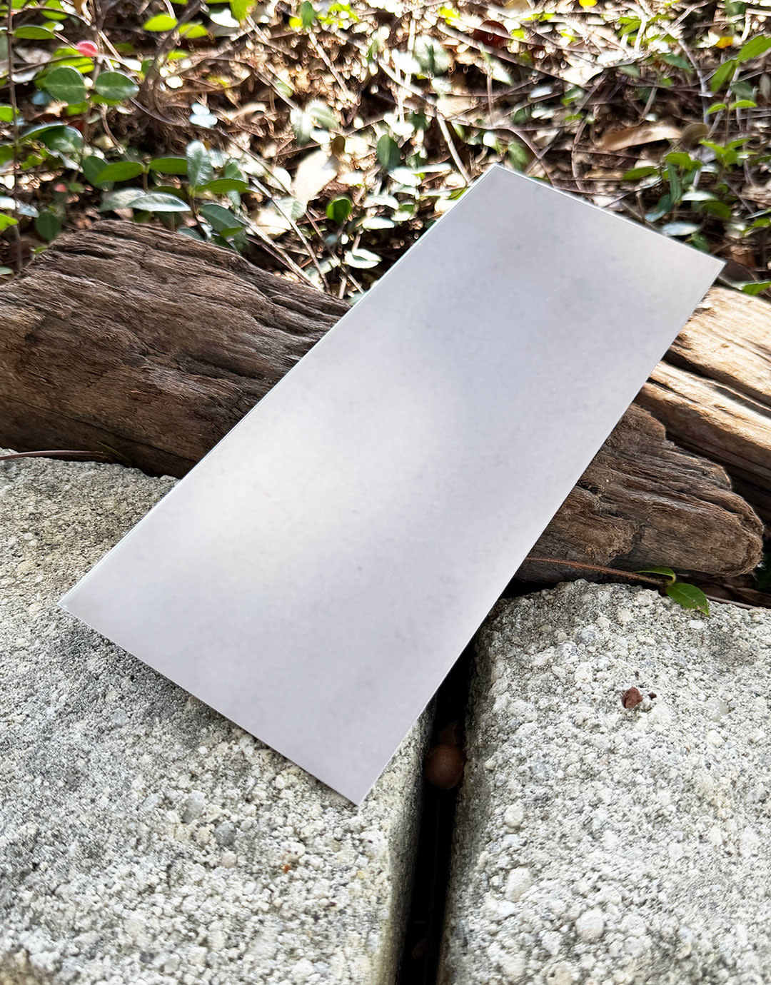 LS25-10x4 = Stainless Steel Sheet 25ga 10"x4" (each)