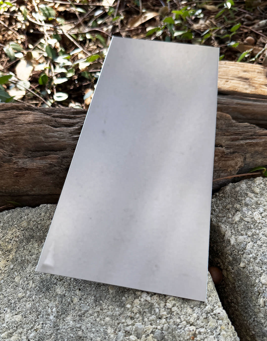 LS25-10x4 = Stainless Steel Sheet 25ga 10"x4" (each)