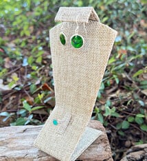 DCO3705 = Burlap Combination Display 3-3/8''W x 5-1/2''H