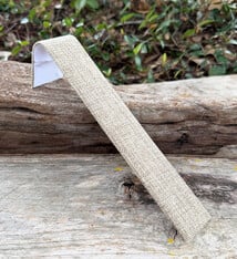 DBR3239 = Burlap Single Bracelet Ramp 1-1/2'' x 7-3/4''  (Pkg of 3)