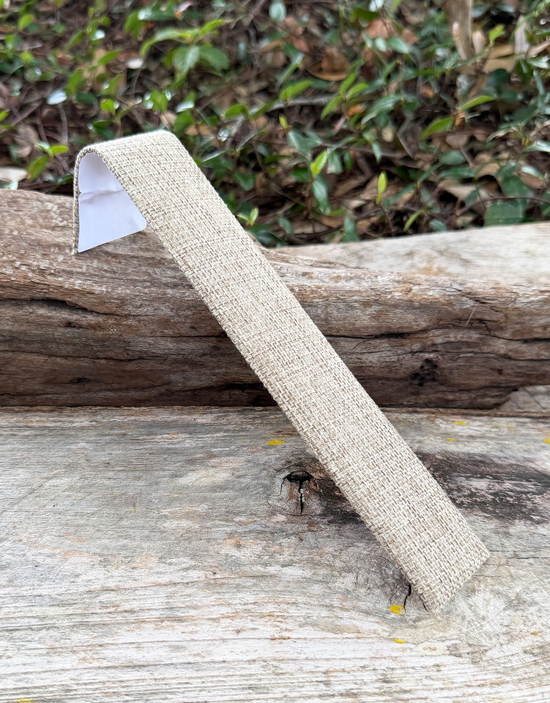 DBR3239 = Burlap Single Bracelet Ramp 1-1/2'' x 7-3/4''  (Pkg of 3)