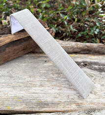 DBR7239 = Grey Linen Single Bracelet Ramp 1-1/2'' x 7-3/4''  (Pkg of 3)