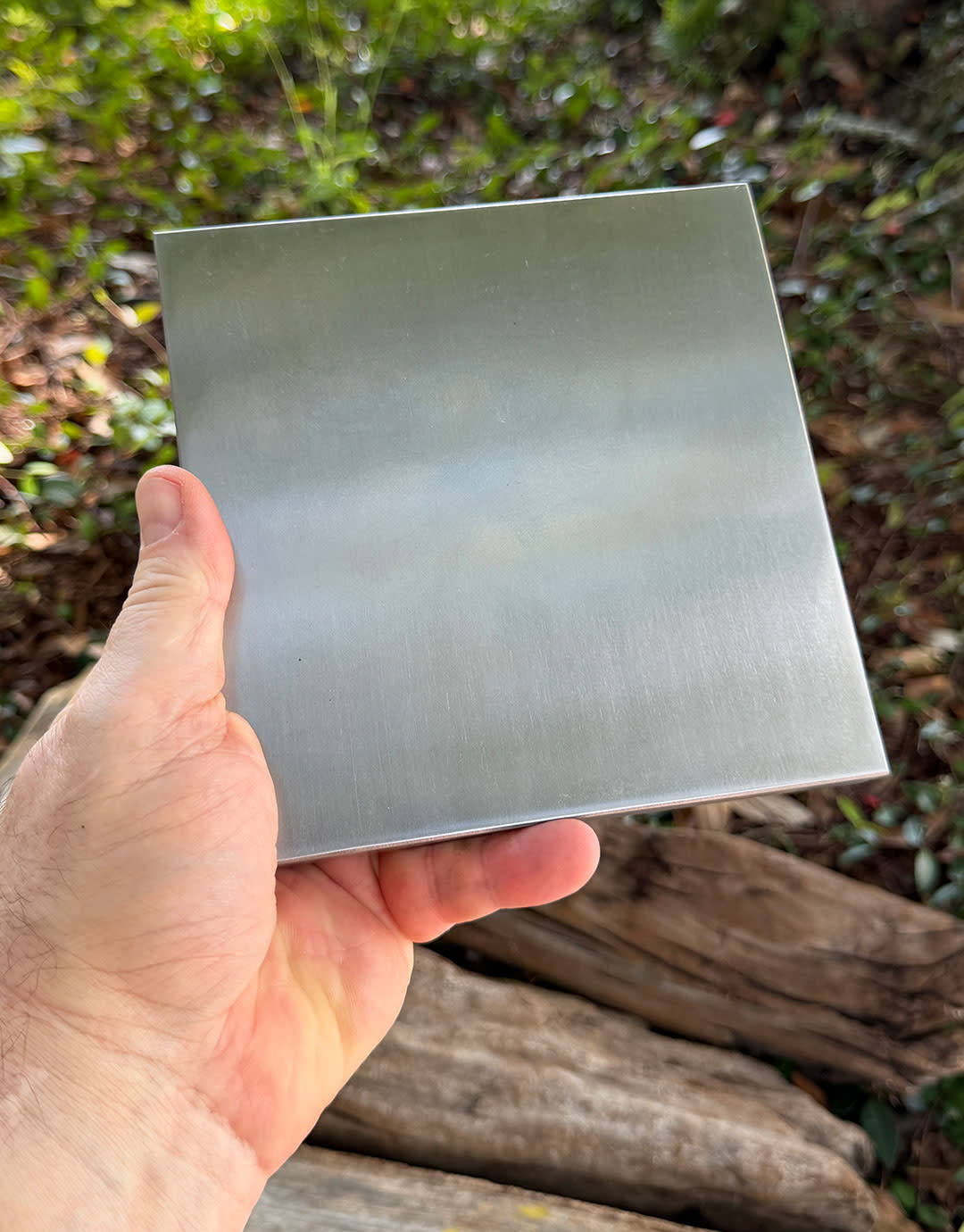 AN321 = Steel Bench Block Anvil 5-7/8'' x 5-7/8'' x 3/4''