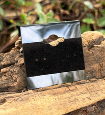 DER700 = Hanging Earring Cards Black 1-1/2'' Plain (Pkg of 100)