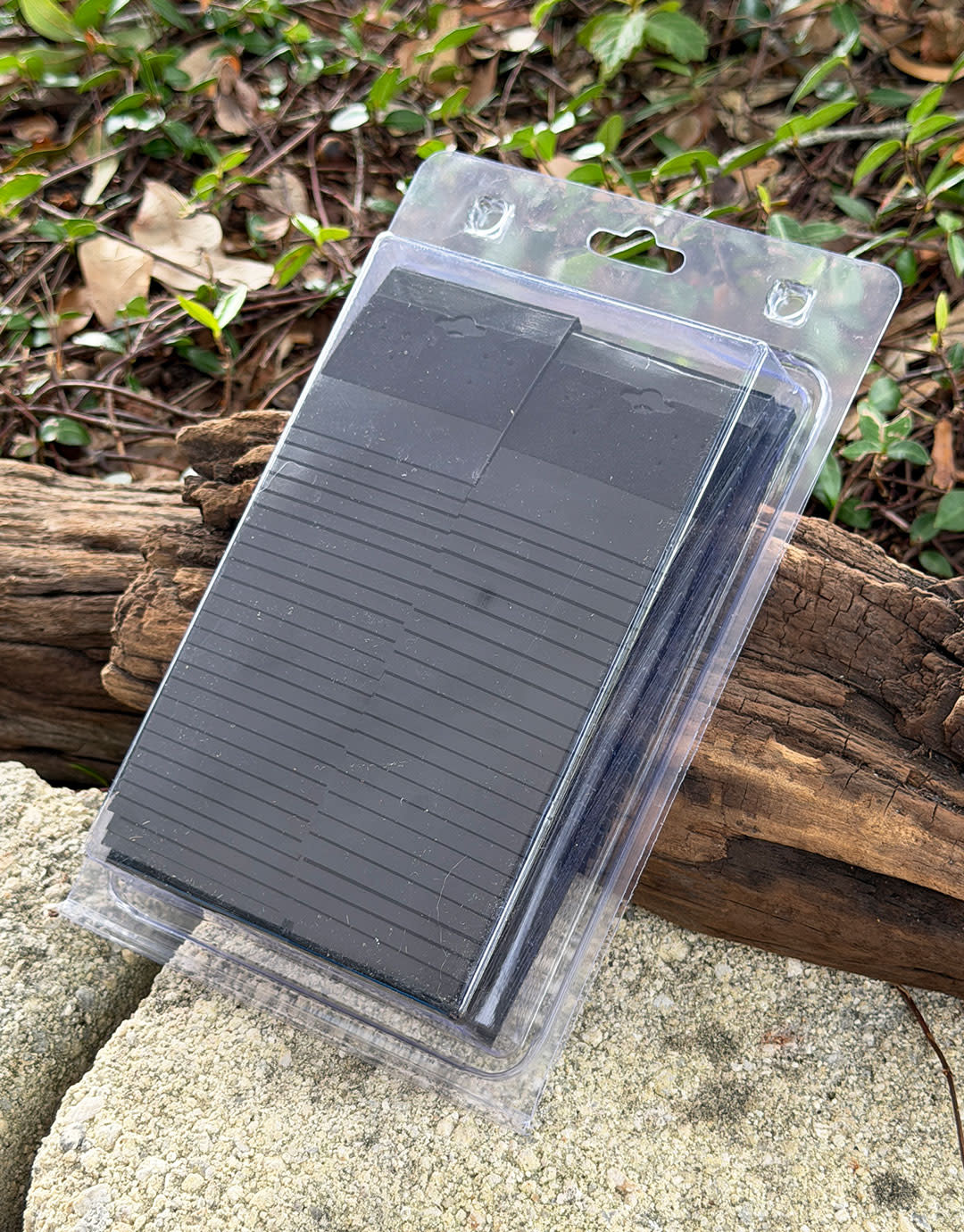 DER800 = Hanging Earring Cards Black 2'' Plain (Pkg of 100)