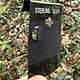 DER802 = Hanging Earring Cards Black 2'' Imprint ''Sterling'' (Pkg of 100)