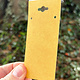 DCH750 = Hanging Necklace Card Kraft Paper Covered  2 x 4''  ''PLAIN'' (Pkg of 100)
