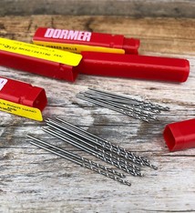 Dormer 28.0536 = Dormer High Speed Twist Drills (Pkg/10) (Choose Size)