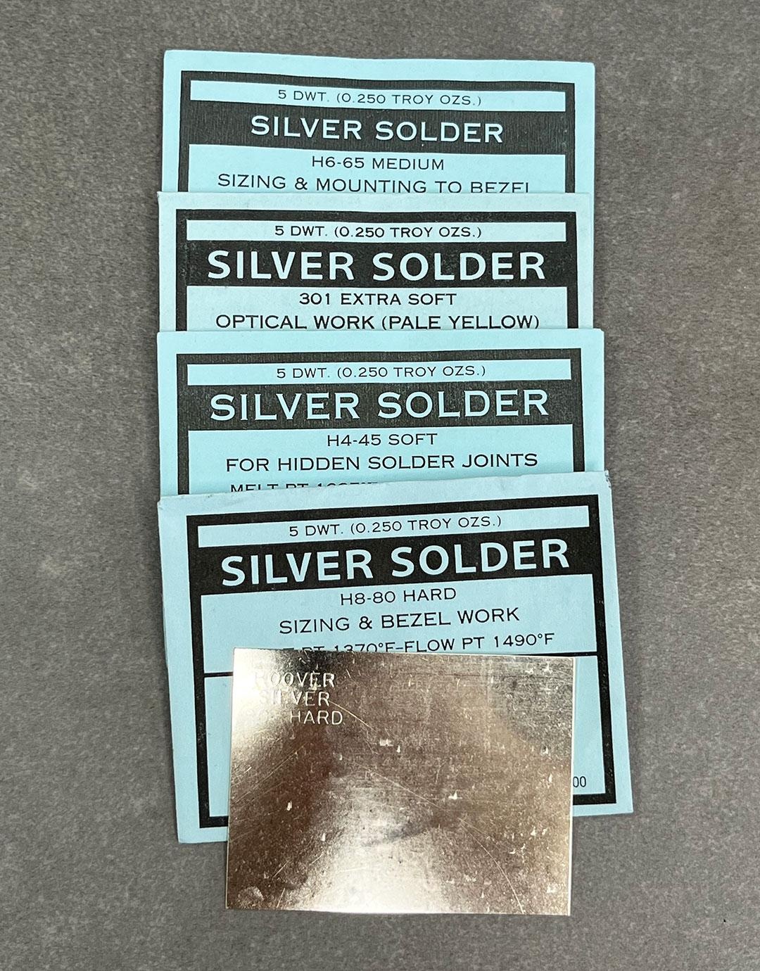 SSS = Silver Shee Solder