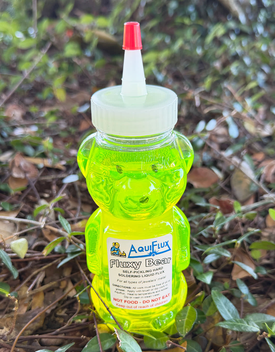 SO933B = Aquiflux Yellow Fluxy Bear (8ox)