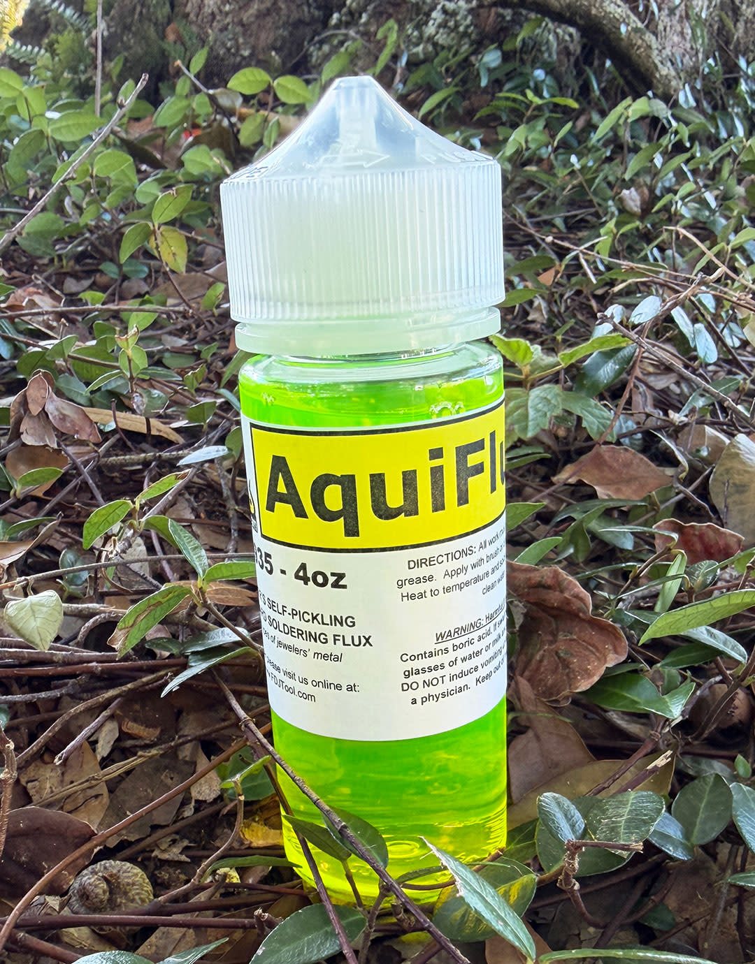 SO935 = Aquiflux Yellow Flux in Applicator Bottle (4oz)