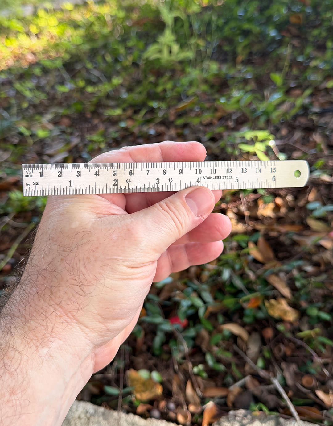 35.510 = RULER - 6" STEEL PER PAIR