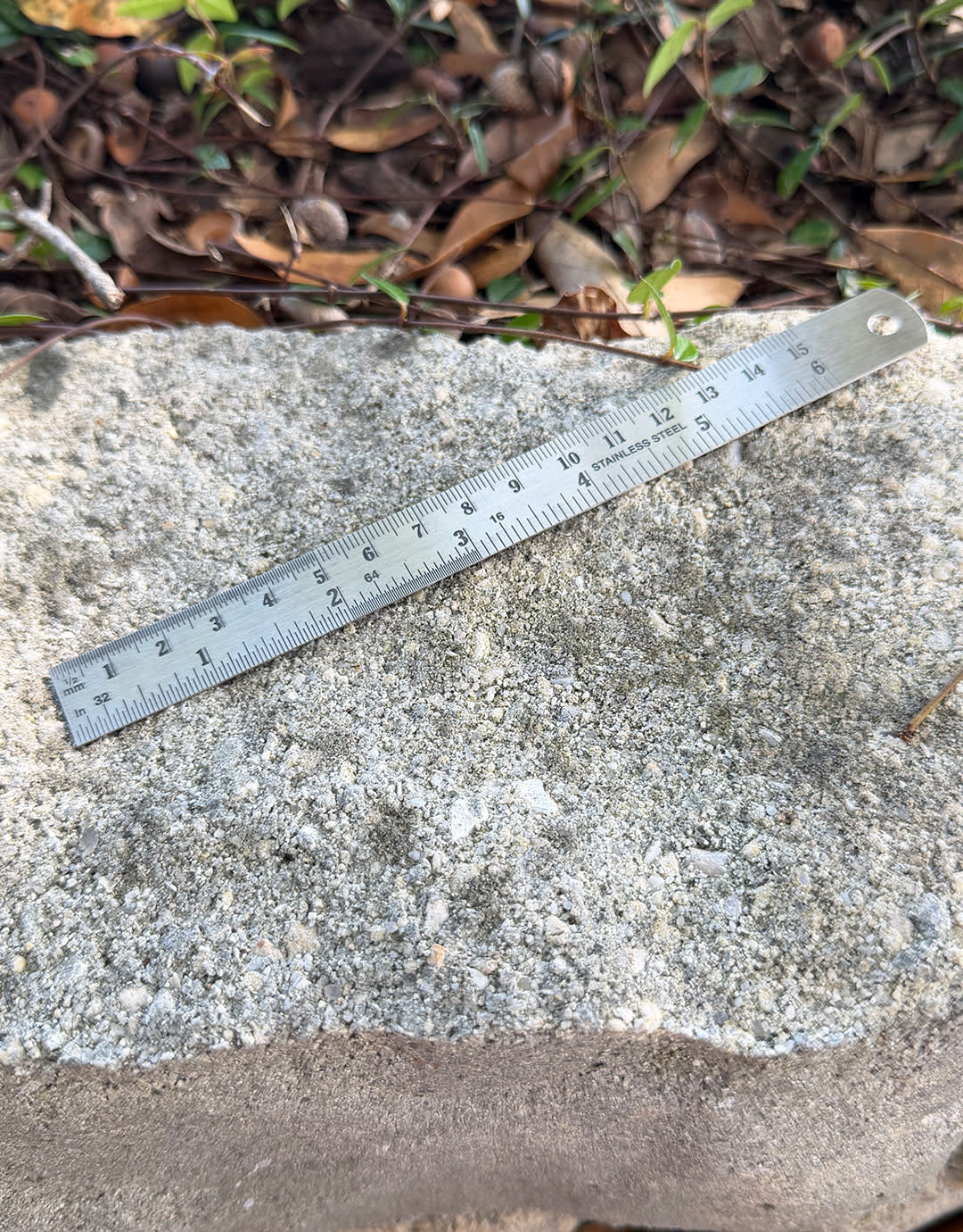 35.510 = RULER - 6" STEEL PER PAIR