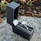 DBX6020 = Mini Proposal Engagement Ring Box Grey/Black