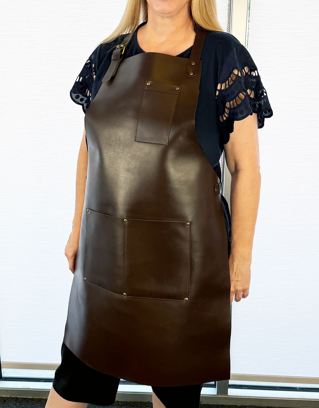 PS308 = Premium Leather Apron