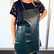 PS305 = Leatherette Turquoise Apron