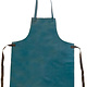 PS305 = Leatherette Turquoise Apron