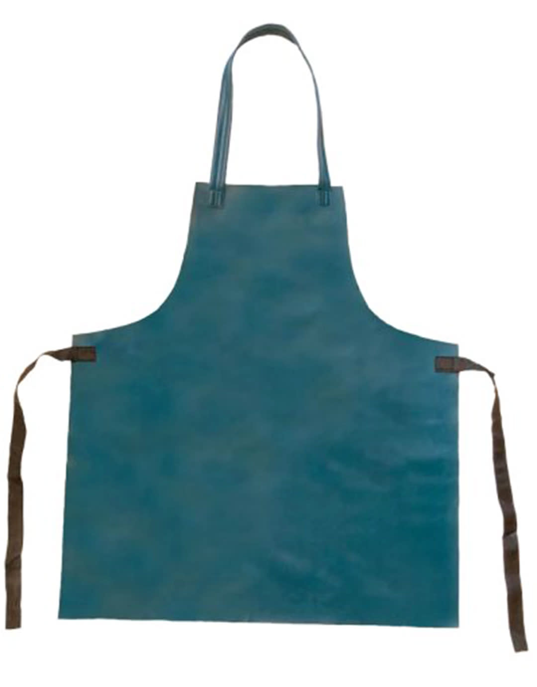 PS305 = Leatherette Turquoise Apron