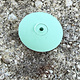 Dedeco ST9475 = Sunburst 7/8" x 1/8" Knife Wheels - Light Green 14000grit (pkg/6)