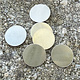 MSN10224 = NICKEL SILVER SHAPE - ROUND 24ga 1/2''  (Pkg of 6)