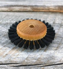 Grobet USA 16.371 = Wood Hub Bristle Brush 1 Row 2'' dia.