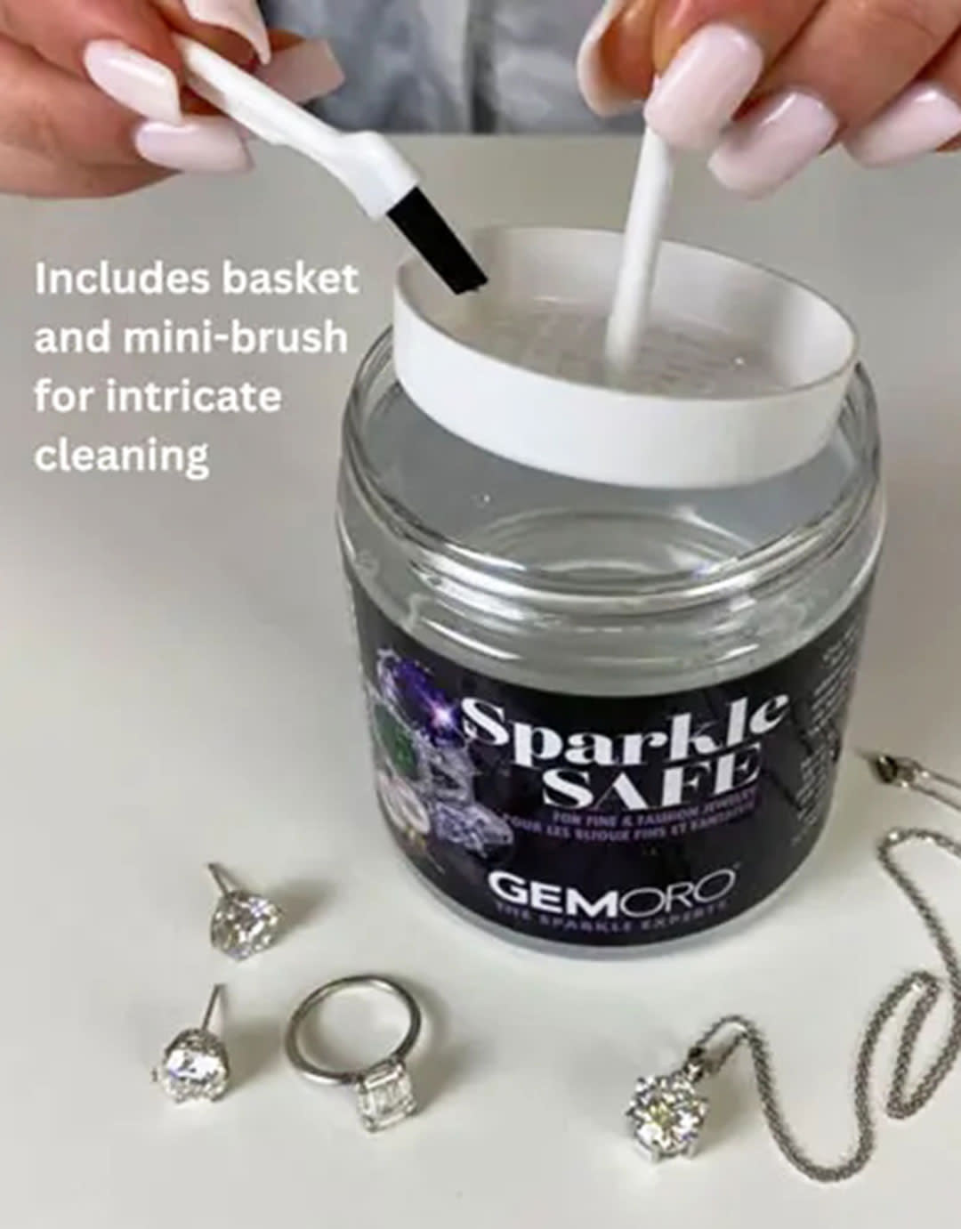 CL917 = GemOro Sparkle Safe Jewelry Cleaner