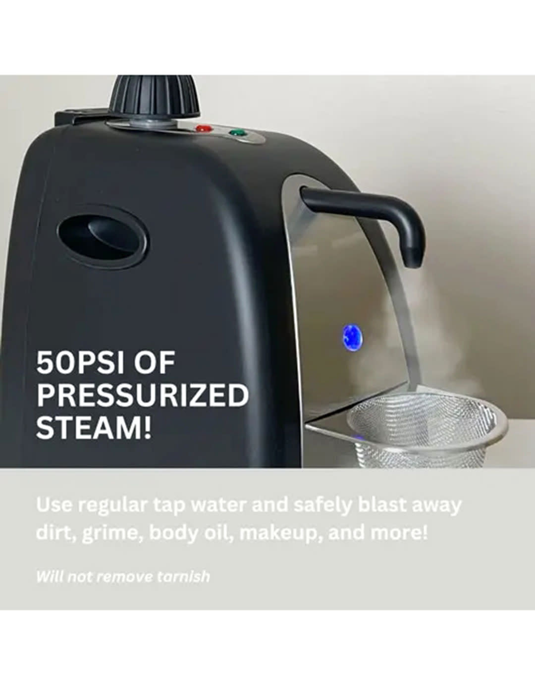 GemOro CL362 = GemOro Brilliant Spa Black Diamond Steam Cleaner