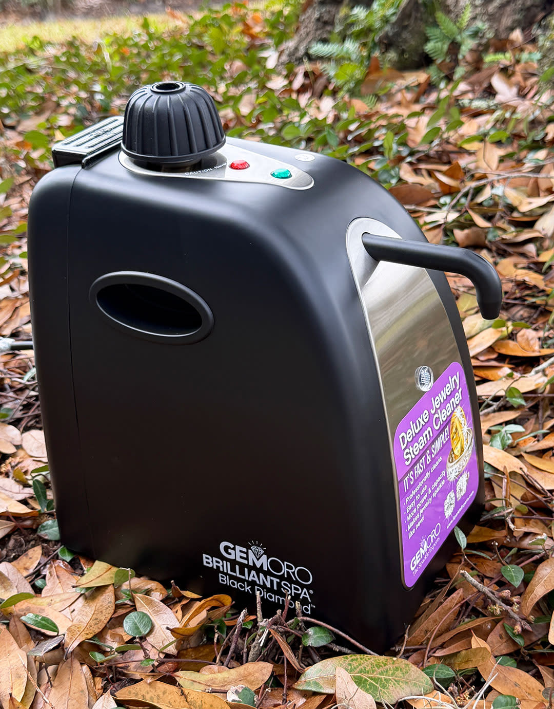 GemOro CL362 = GemOro Brilliant Spa Black Diamond Steam Cleaner