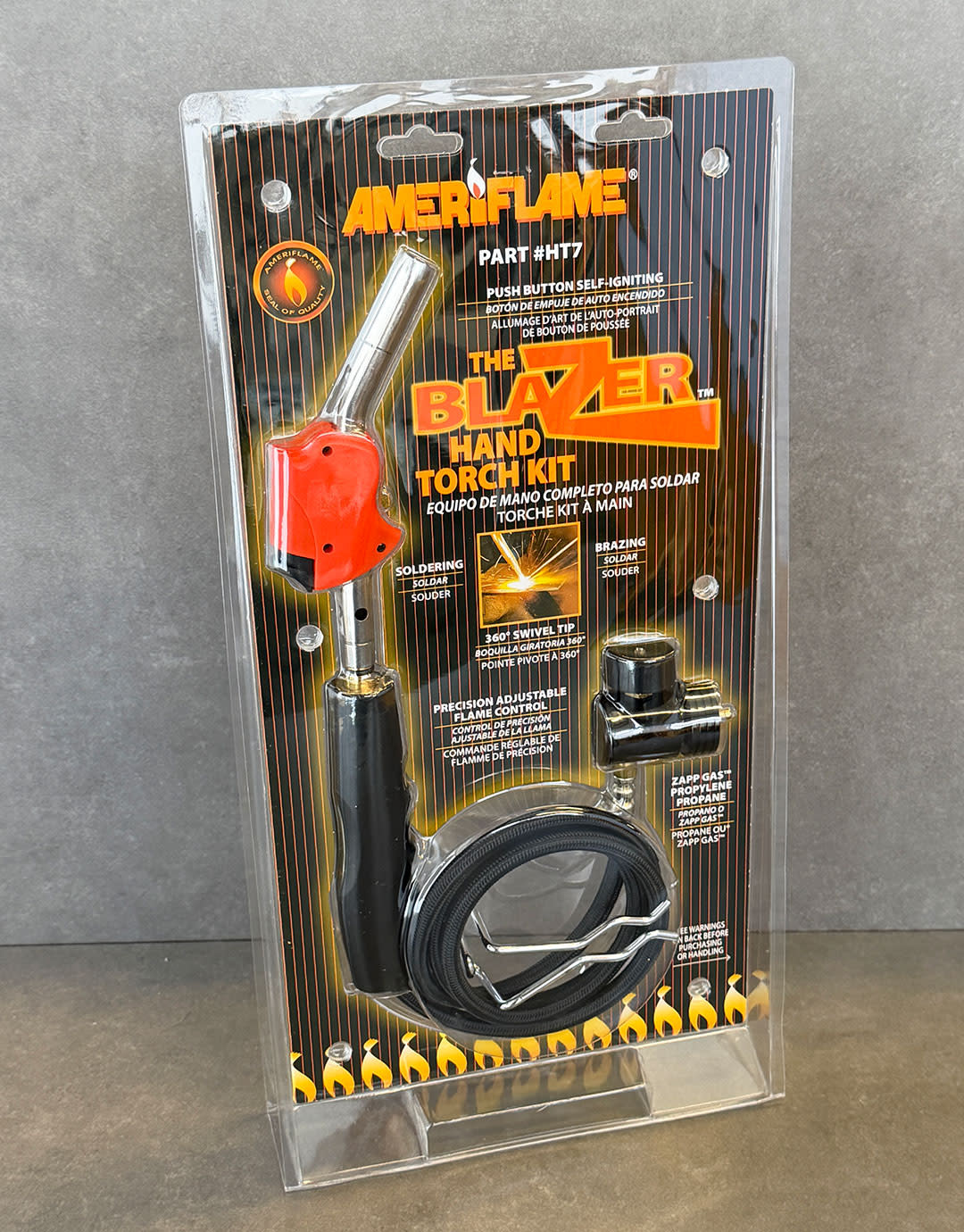 BT1217 = Ameriflame "The Blazer" Propane Hand Torch