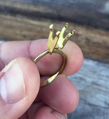 RD72 = Large Yellow Clip Ring Display (Pkg of 3)