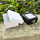 DST1009 = Glass Top Gem Box with Clasp