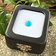 DST1009 = Glass Top Gem Box with Clasp