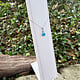 DCH6991 = White Leatherette Multi Necklace Stand