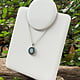 DCH6724 = White Leatherette Foldable Necklace Stand