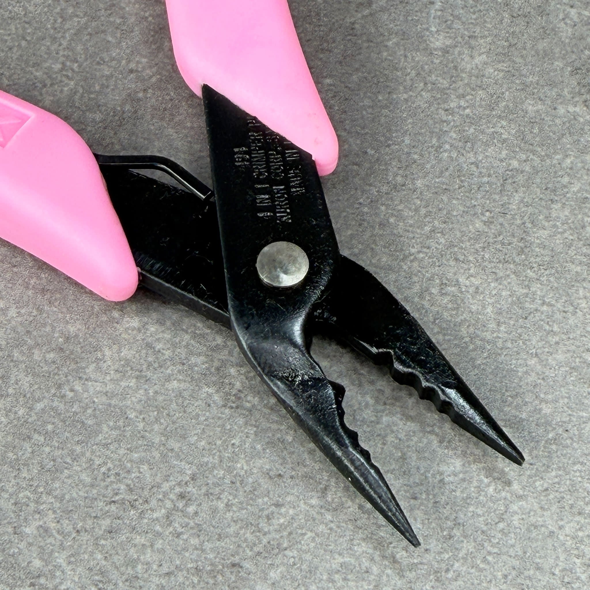 Xuron PL4494P = 4 in 1 Bead Crimping Plier by Xuron with Pink Handle