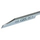 GRS GR2403 = GRS Onglette Quick Change High Speed Graver #3 (2.16mm)