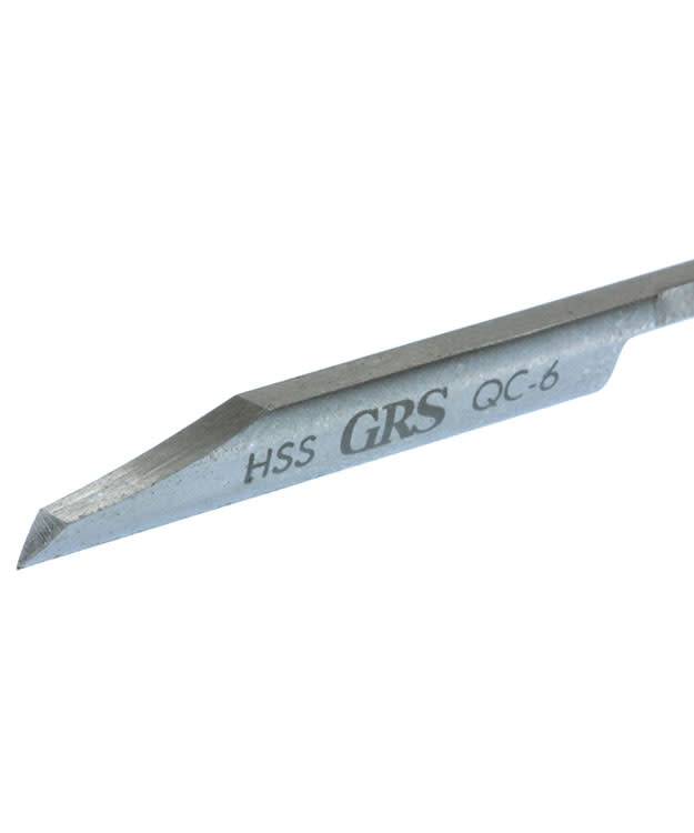 GRS GR2406 = GRS Onglette Quick Change High Speed Graver #6 (2.94mm)