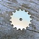 MSN56224 = Nickel Silver Shape - SOLID GEAR 24ga 3/4''  (Pkg of 6)