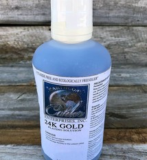 PM1034 = Earthcoat 24K Gold Cyanide Free Plating Solution 1qt (Ships UPS Ground Only)