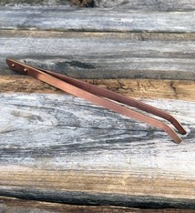 TW952 = Copper Tongs with Curved Tips