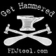 FDJ100L2X = FDJ Get Hammered Black Ladies' 2 Extra Large T-Shirt