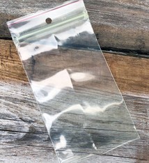 MiniGrip 3x5 4mil Recloseable Bags with Hang Hole (Pkg of 100)  **CLOSEOUT**