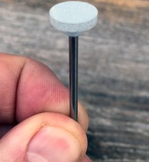 EVE Abrasives ST4265 = Mounted Silicone Square Wheel 11x2.5mm Coarse White (Pkg of 5)