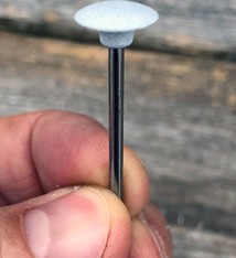 EVE Abrasives ST4269 = Mounted Silicone Knife Wheel 11x2.5mm Coarse White (Pkg of 5)