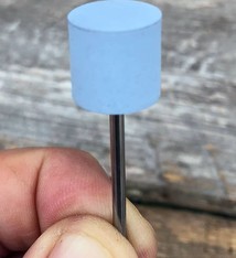 EVE Abrasives ST4277 = Mounted Silicone Cylinder 14x12mm Fine Blue (Pkg of 5)